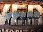 5 Keys-forklift Clark Yale Daewoo Gradall Jlg Hyster Cat Skytrac Polak 166. Fixed Price $6.25.