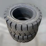 Mitco 28X12.5-15 Solid Pneumatic Forklift Tires. Fixed Price $680.00.