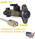 9154354-00 9150054-00 9114544-00 9160514-00 Brake Master Cyl 3/4" Yale RF021. Fixed Price $46.50.