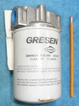 Gresen Hydraulic Remote Mount Filter Housing K-22001 10 Micron 4330-01-260-0824. Fixed Price $130.44.