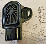 Toyota Forklift Rear Axle Angle Position Sensor Assy 58840-12640-71. Fixed Price $95.00.