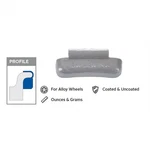 Wegmann 0.5 Oz Lead Coated Clip-on Mcn Yellow Series Wheel Weight (box Of 25). Fixed Price $18.26.