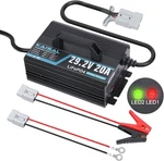 Kaisal Lithium LIFEPO4 Battery Charger Ac-dc Smart 29.2V 20A For Rv. Fixed Price $109.97.