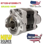 67120-U1280-71 67110-N3070-71 Toyota Forklift Hydraulic Pump Series HP028. Fixed Price $339.00.