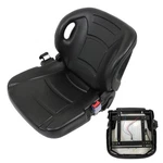 Toyota Black Forklift With Seatbelt & Switch W/70 Adjustable Backrest. Fixed Price $140.40.