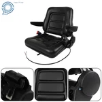Adjustable Universal Forklift Seat Pvc Tractor Armrests Belt Switch. Fixed Price $80.62.
