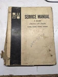 Hyster Fork Lift Service Repair Manual Series E30B E40B E50B E60BS 1979. Fixed Price $192.50.