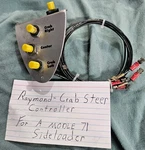 Raymond Model 71 Sideloader Crab Steering Control Switch Panel W/ Wiring Harness. Fixed Price $119.99.