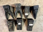 Cnh Backhoe Bucket Tooth Mixed Lot Of 8. Fixed Price $145.00.