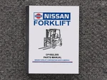 Nissan CP1B2L25S Forklift Parts Catalog Manual. Fixed Price $114.05.