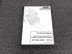 Linde E20C/600 Electric Forklift Truck Service Repair Manual 347 804 2403. Fixed Price $113.58.