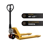 Wassermann Lift Manual Hand Pallet Jack 48"X 27" Fork 5500 Lb Truck Pickup Only. Fixed Price $249.00.
