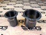 Rpg Twill Carbon Uni Type-a 90MM Air Intake Brake Caliper Cooling Duct. Fixed Price $150.00.