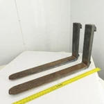 Kenhar Class Ii 2 Tapered Forklift Forks Carriage Mount 36" X 4" Set Of. Fixed Price $214.01.