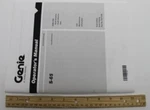 / T107106GT Oem Genie Manual Operators, S65 6TH. Fixed Price $92.00.