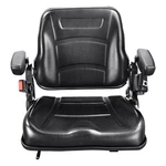Universal Forklift Seat, Fold Down Tractor With Adjustable Angle Back, Micr. Fixed Price $160.81.