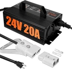 24V 20A Forklift Battery Charger W/lcd Display Lead Acid. Fixed Price $69.99.