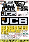 Fits Jcb 512-56 (T4I Iiib) Decal Kit-telescopic Forklift 3M Vinyl/free Shipping. Fixed Price $224.98.