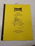 Landoll Fork Lift Truck Operators Manual Maintenance Pivotmast P30E90D P40E90D. Fixed Price $24.75.