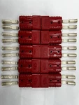 Anderson Connectors. Smh SY6329G1 Red 175 W1/0 Contacts. (10 Sets). Fixed Price $123.99.