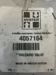 (4057164) Yale/hyster 12V Solenoid Valve - New , Open Box. Fixed Price $150.00.
