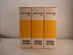 3 New Wix 42098 Engine Air Filter Chevrolet Gmc 1968-1995. Fixed Price $50.00.