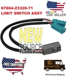 67664-23320-71 Toyota Forklift Limit Micro Switch Assembly 8 Series. Fixed Price $57.50.