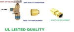 9101P5H + 7141M 7141F Lpg Propane Tank Kit Rego Replacement Taiwan Made. Fixed Price $39.00.