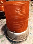 Star Warning Systems Amber Strobe Light Model 250CDH 12V. Fixed Price $64.99.