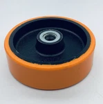 Crown 081520 Polyurethane Wheel Assembly 10"X3"X2.325" Orange. Fixed Price $124.99.