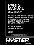 Hyster H150H,H165H,H180H,H200HS,H200H,H225H,H250H,H275H Forklift Parts Manual. Fixed Price $59.00.