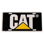Caterpillar Logo Heavy Equipment 3D Embossed Metal License Plate. Fixed Price $15.99.