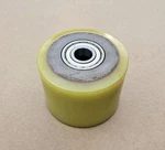Hyster Yale Yellow Poly Load Wheel With Bearings 580070396 1541295. Fixed Price $75.00.