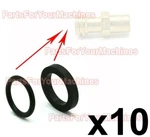 (10) O-ring Kits Rego Lpg Male Connector 7141M, Propane Cylinders, Forklifts. Fixed Price $9.95.