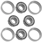 Caltric LM11910 4T-LM11949 11949/910 Tapered Cone Roller Bearing QTY4. Fixed Price $24.00.