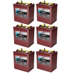 6X Trojan Deep Cycle Battery T105-RE Renewable Energy 6V GC2 225AH. Fixed Price $1662.30.
