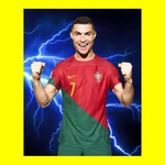 Cristiano Ronaldo #68243 - 8X10 Photo Printed At Lab. Fixed Price $5.99.