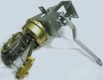 90 Degree Under Dash Power Brake Pedal 7" Booster Master Cylinder Disc Drum Kit. Fixed Price $1216.10.