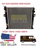 91E01-00010 91E01-100-10 Mitsubishi Radiator FG15 30NT K15, K21, K25, L01,L02. Fixed Price $244.00.