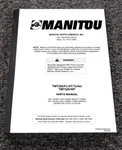 Manitou TMT320 Turbo Truck Mounted Forklift Parts Catalog Manual Pn 801646. Fixed Price $124.74.