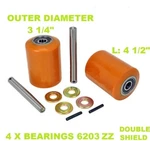 Yale MPB40 Ac Load Wheel Kit Hyster W40XT Complete 1053 6203 Zz Bearings. Fixed Price $158.50.