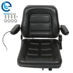 New Forklift Pvc Universal Tractorseat Foldable W/ Armrests Safety Switch. Fixed Price $77.95.