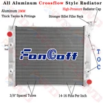 16410U336071 16410U335071 Row Aluminum Radiator 90-11 Toyota Forklift 4.3L. Fixed Price $139.00.