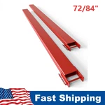 Pallet Extensions Forklift 84" / 72" Heavy Duty Steel 5500 Lbs. Fixed Price $139.99.