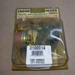 New Zerostart Engine Freeze Plug Block Heater Kit 3100014 400W 120 Volt 1-11/32". Fixed Price $20.00.