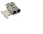 Hyster 0195293, Battery Connector (350 Amp Series) (gray) (36V) (2/0). Fixed Price $25.00.