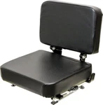 Universal Forklift Seat Backrest Folds Down Mounting Pattern 10" - 17.5" X 11". Fixed Price $99.99.