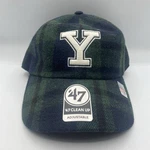 Yale Bulldogs Hat 47 Brand Clean Up Green Blue Plaid Ncaa College Osfa Nwt. Fixed Price $29.97.