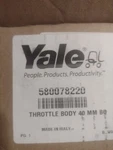 Yale Forklift Throttle Body 580078220. Fixed Price $300.00.