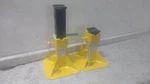 Esco/equipment Supply 10455-PAIR Pk 22 Ton Capacity 20 In Max H Jack Stand. Fixed Price $99.99.